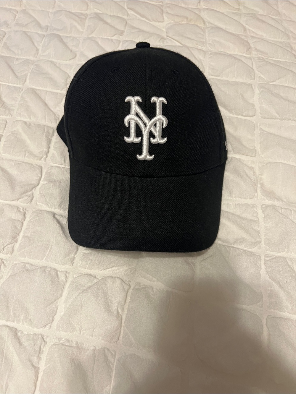 '47 Black Cap with White Embroidered Logo